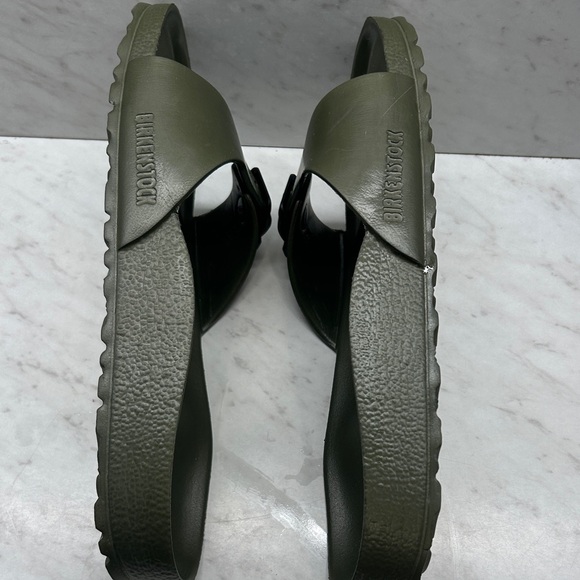 Birkenstock Madrid Essentials Dark Green Slide Sandals Women’s Size 8 (39) - Picture 4 of 5